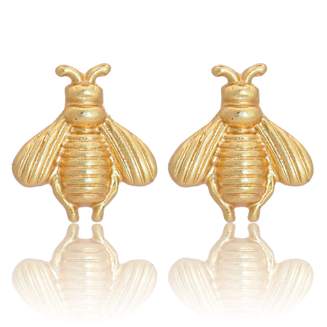 Bee stud earrings - Karine Sultan