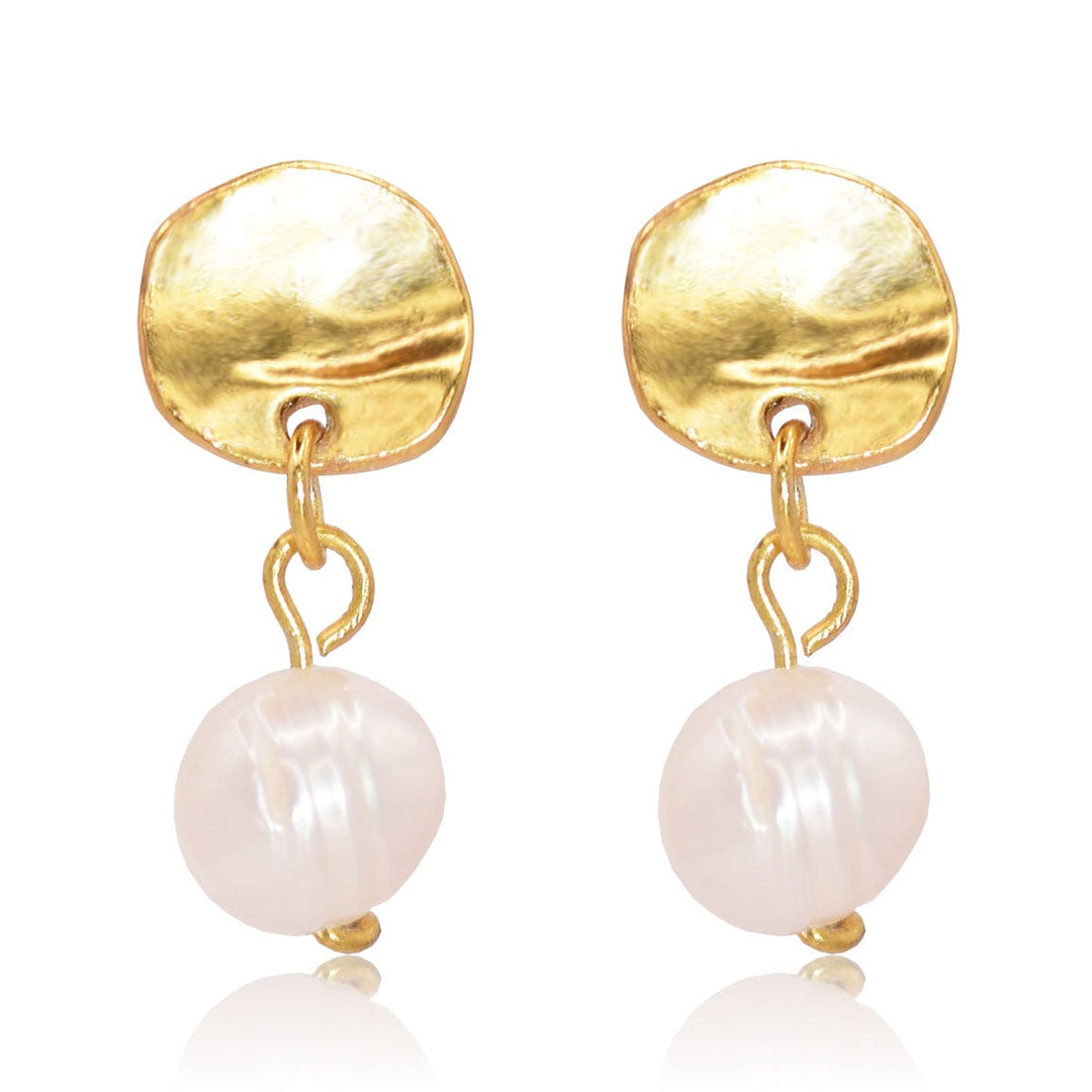 Pearl drop earrings - Karine Sultan
