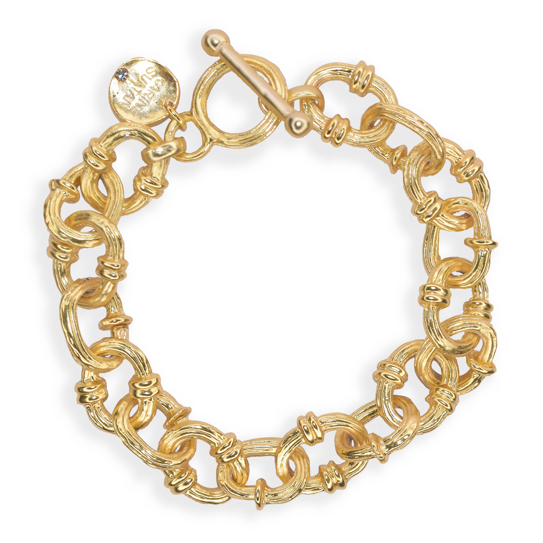 Chunky chain layering bracelet - Karine Sultan