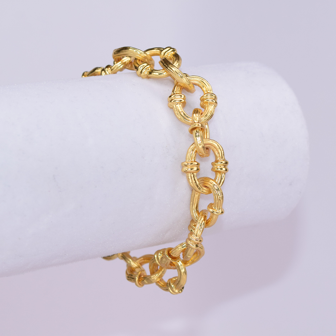 Chunky chain layering bracelet - Karine Sultan