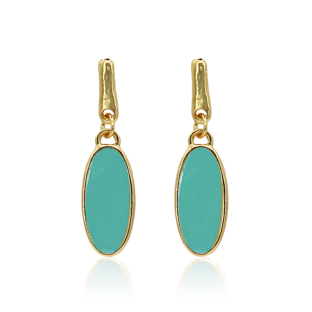 Enamel Earrings