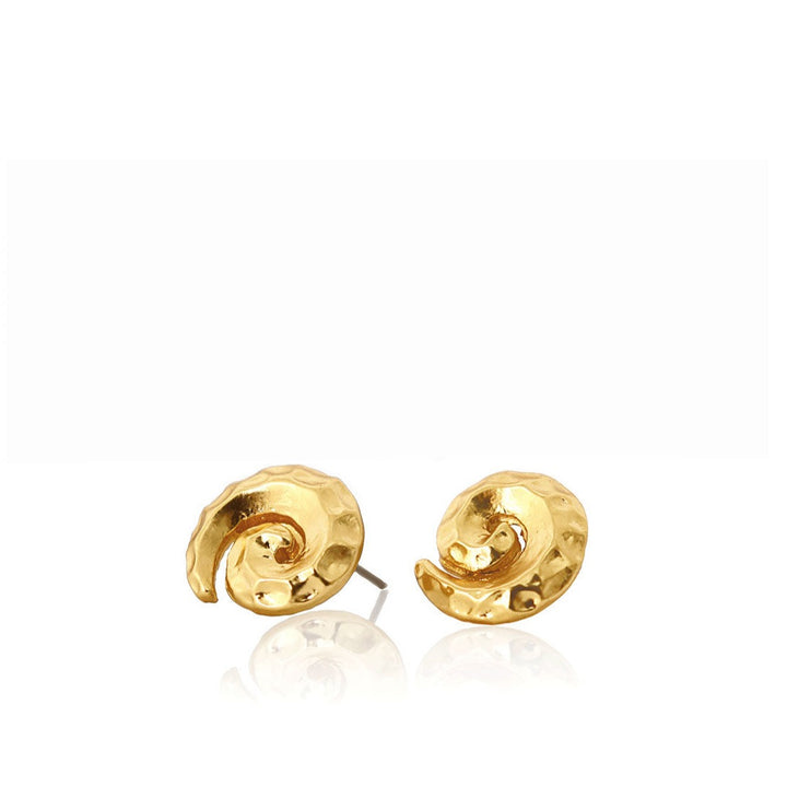 Shell Spiral Earrings