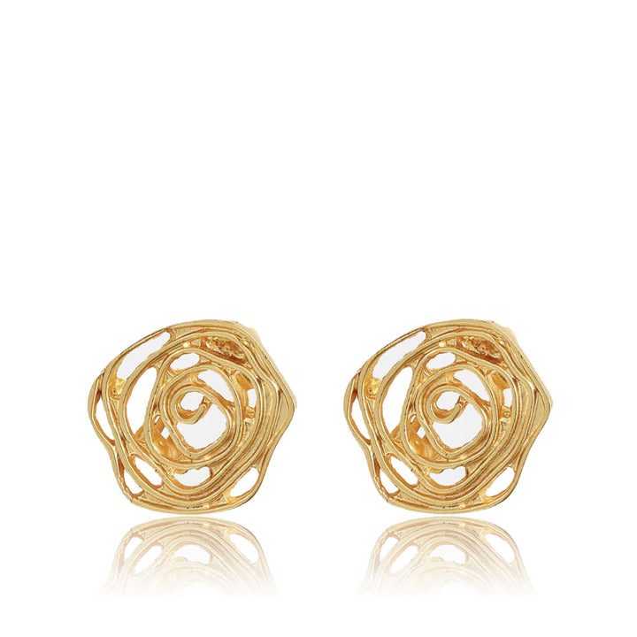 Rose Stud Earrings