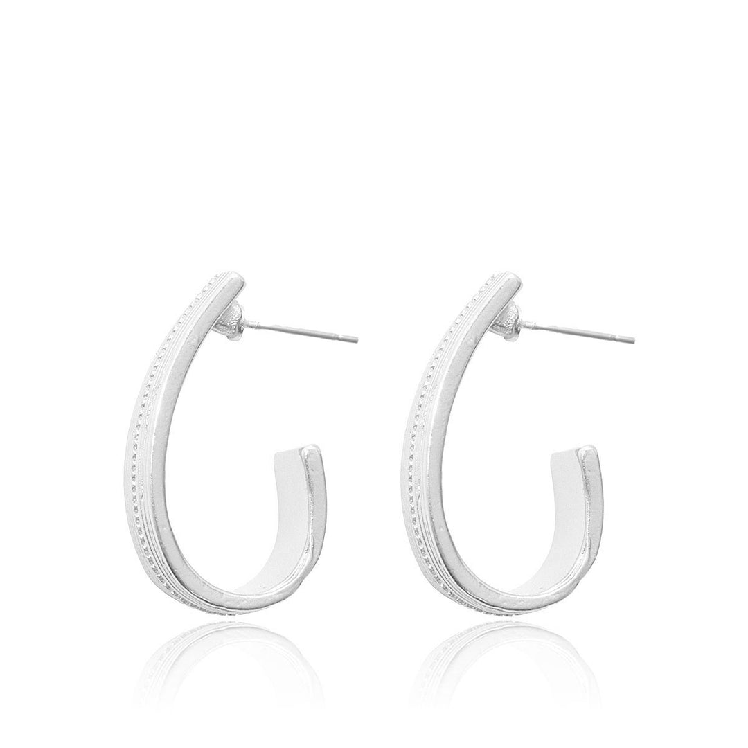 Mini Half Hoop Earrings - Karine Sultan