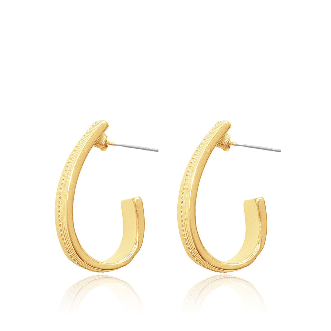 Mini Half Hoop Earrings - Karine Sultan