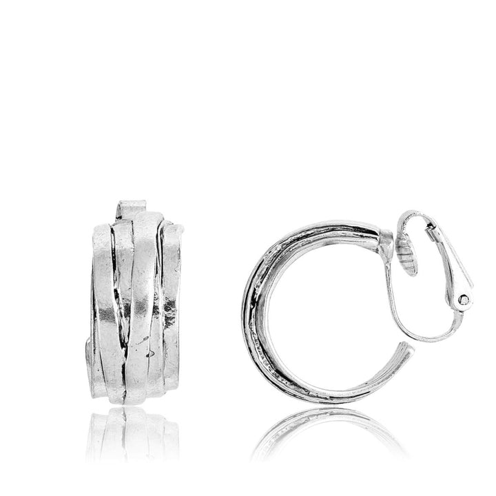 Small Hoop Clip Earrings - Karine Sultan