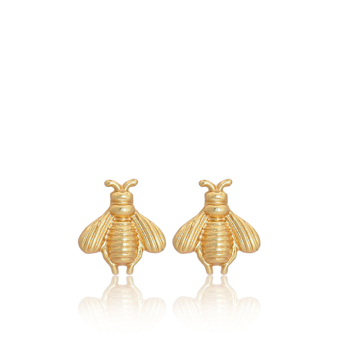 Bee stud earrings - Karine Sultan