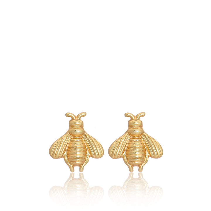 Bee stud earrings - Karine Sultan