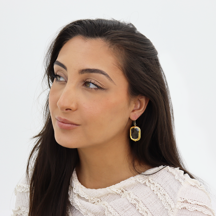 Labradorite Earrings