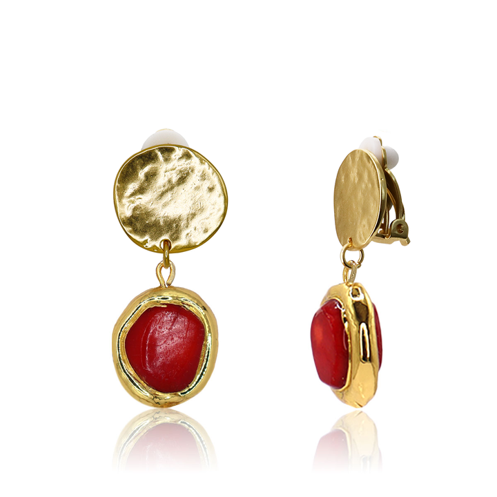 Cherry Clip-on Earrings