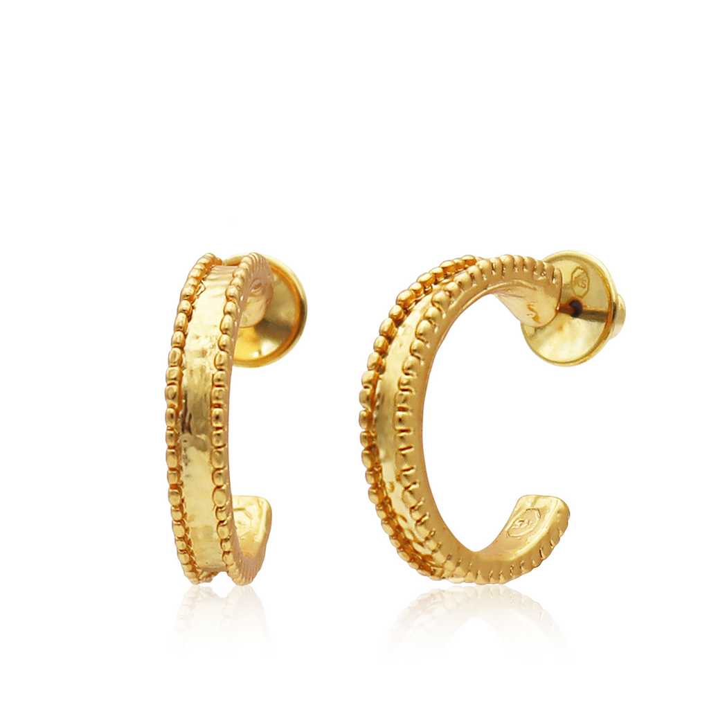Dotty Hoop Earrings – Karine Sultan