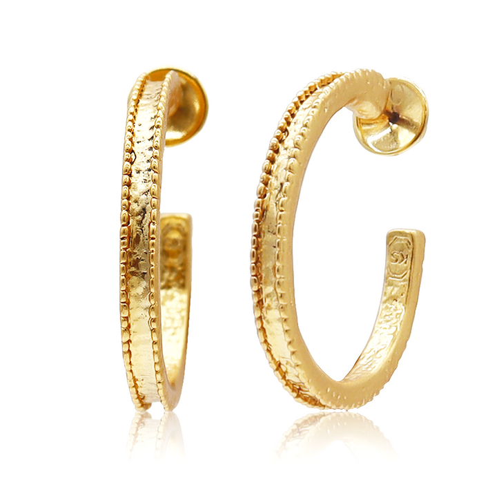 Maxi Dotty Hoop Earrings