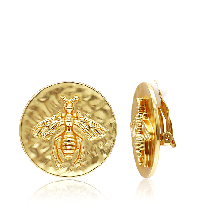 Queen Bee Clip-on Earrings
