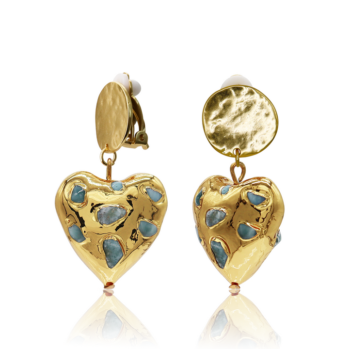 Kokoro Mini Clip-on Earrings