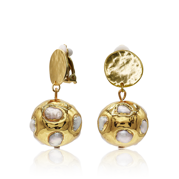 Sea Bubble Clip-on Earrings