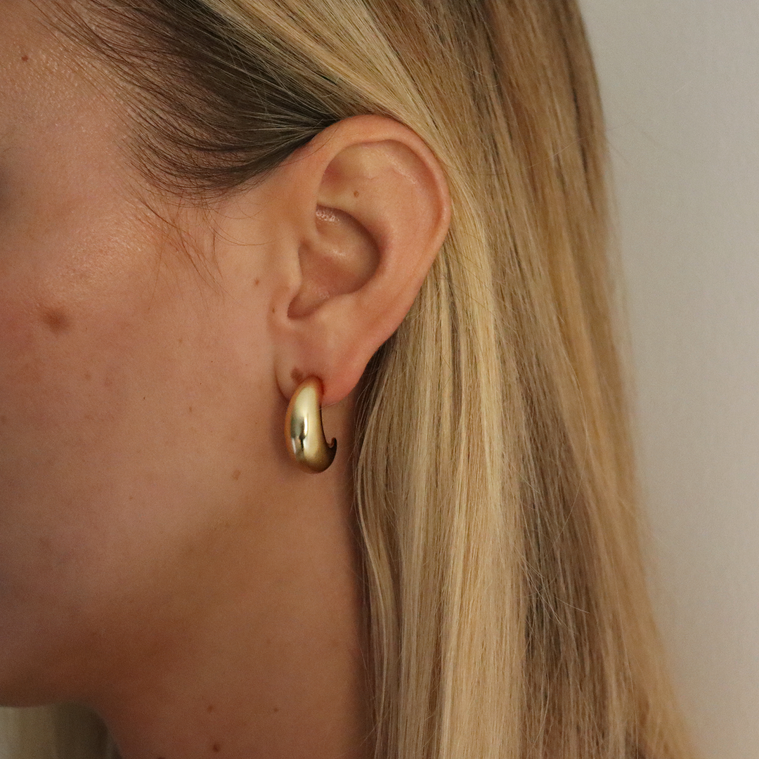 Petite Everyday Thick Hoop Earrings