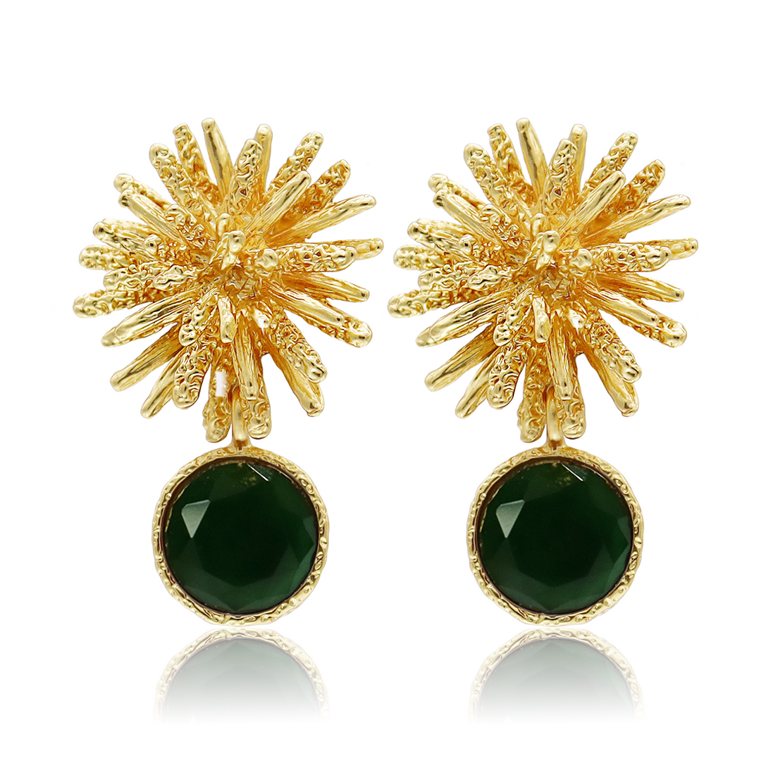 Starburst x Gem Drop Earrings
