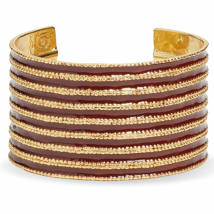 Enamel Dotty Cuff