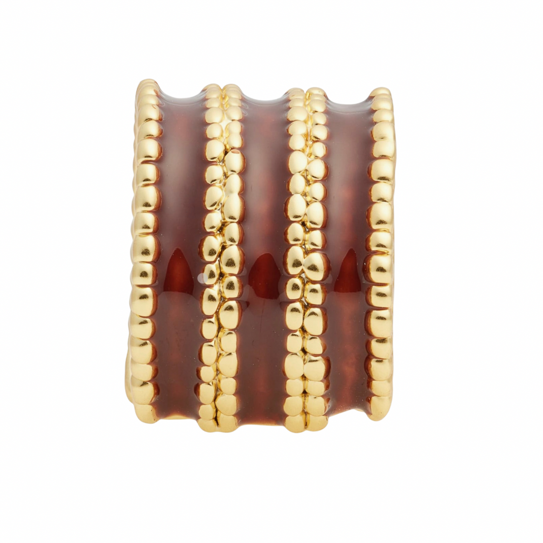 Enamel Dotty Ring