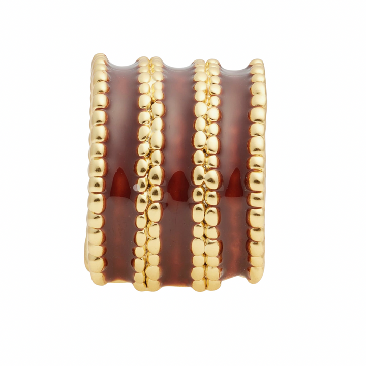 Enamel Dotty Ring