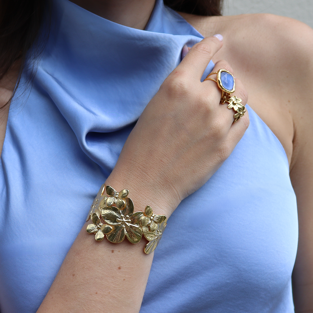 Botanical Butterfly Cuff