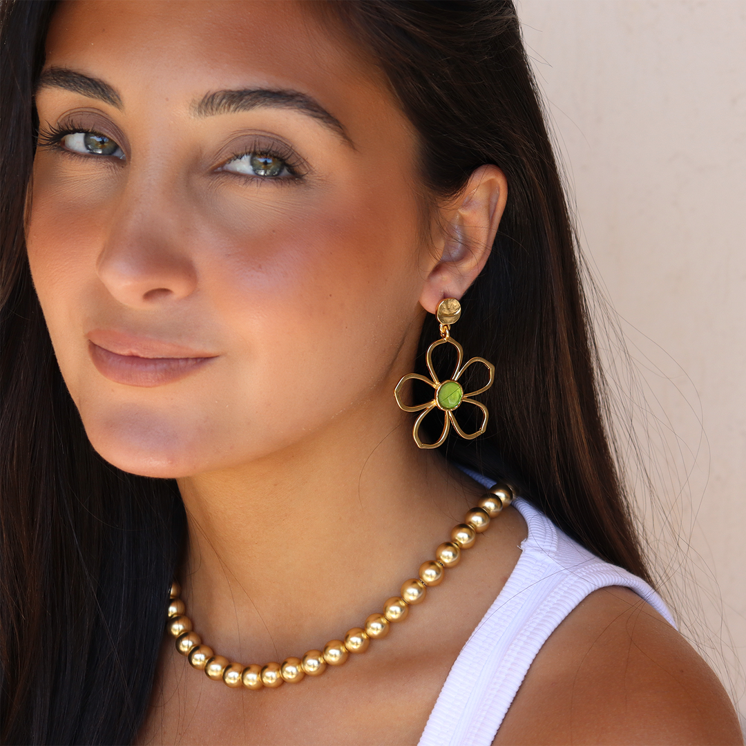 Bloom Drop Earrings