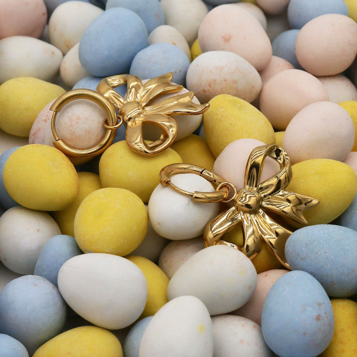 Bow Drop Earrings
