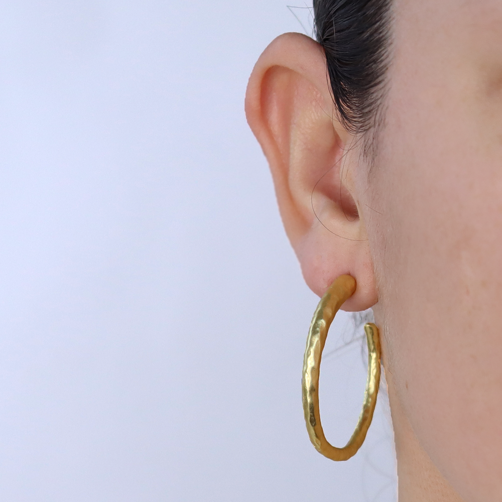 Everyday hoop earrings - Karine Sultan