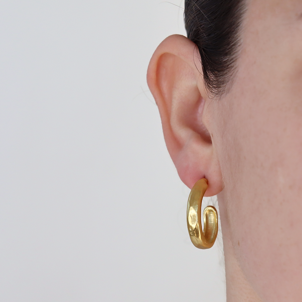 Mini everyday hoop earrings - Karine Sultan