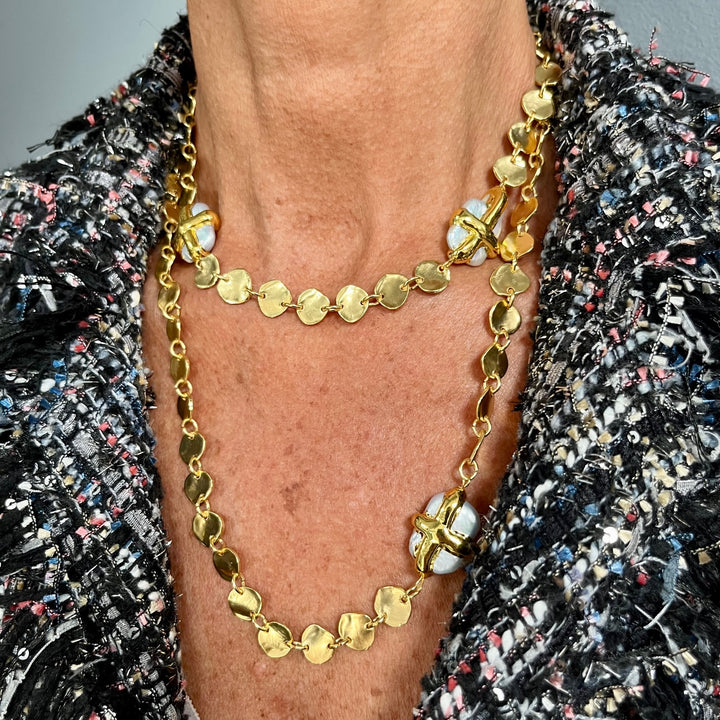 Mini Coin X Briza Necklace