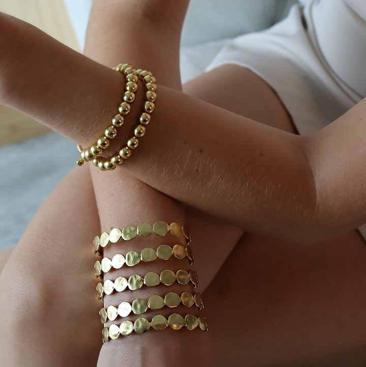 Maxi Mini Coin Cuff Bracelet