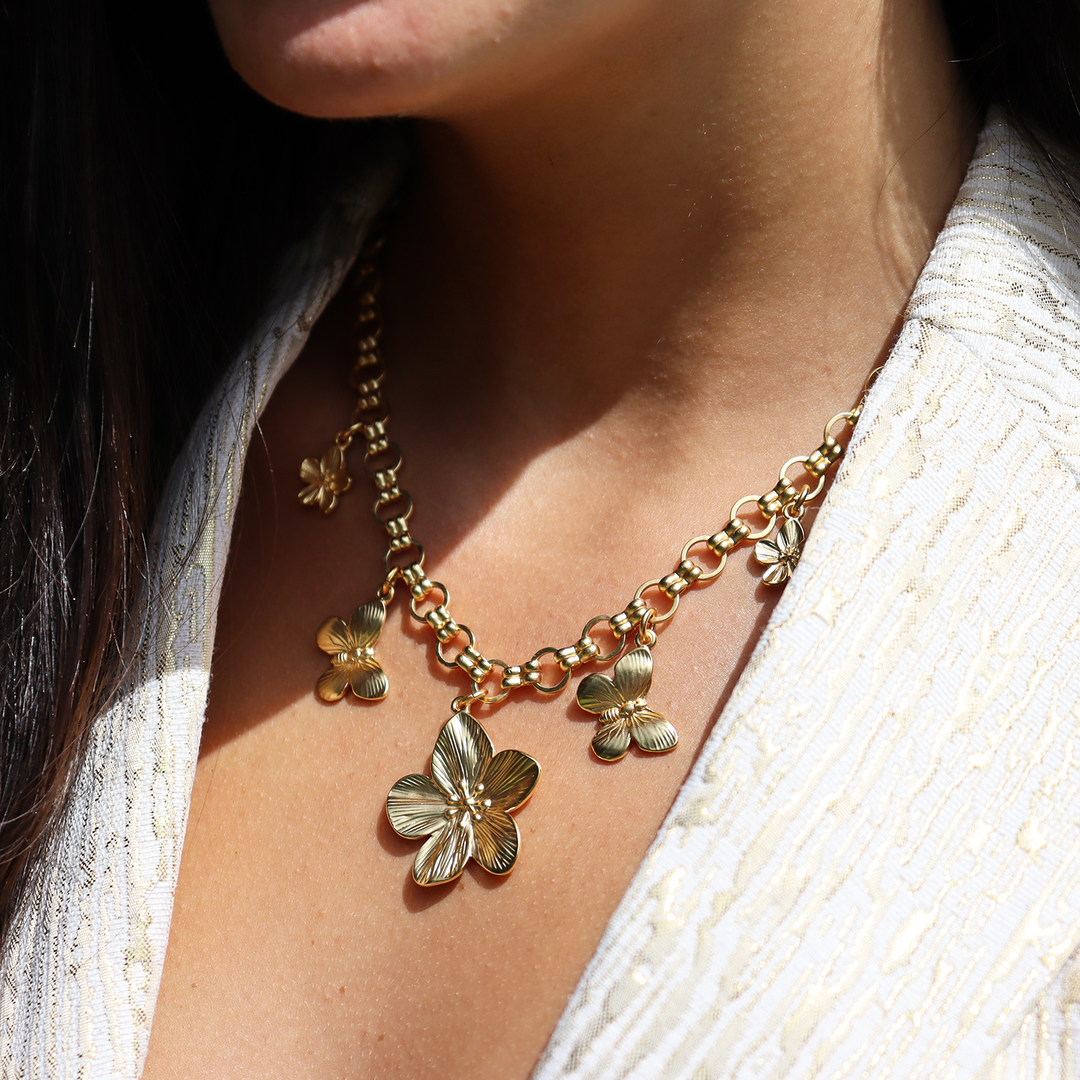 Botanical Couture Necklace