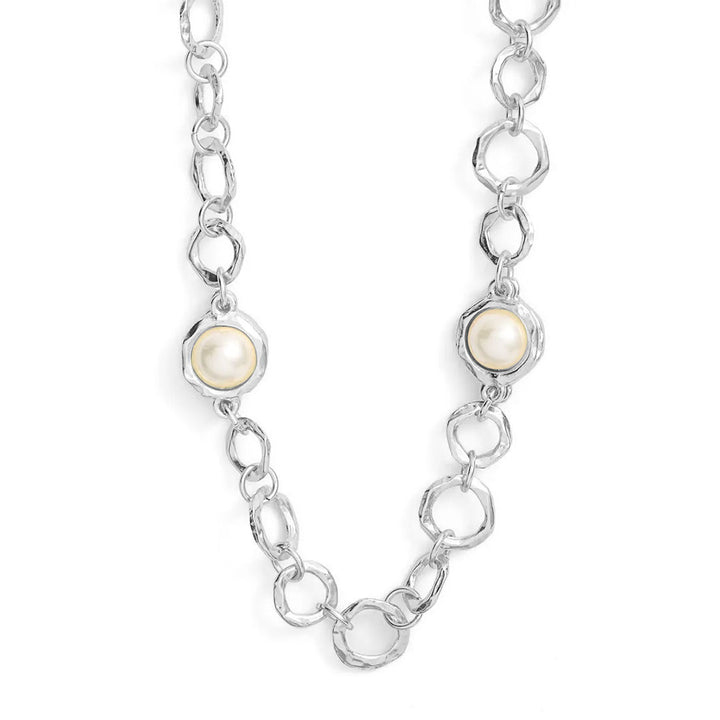 Luminous Pearl Station Necklace - Karine Sultan