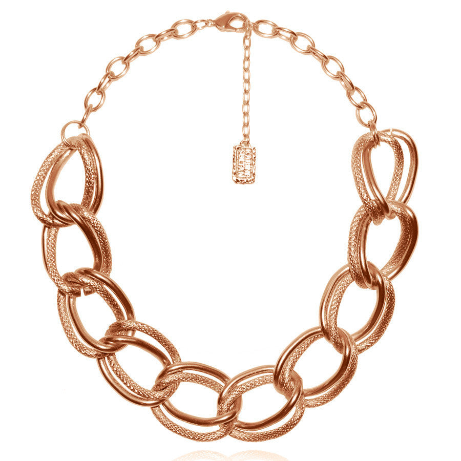 Double link statement necklace
