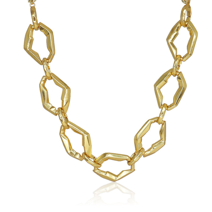Bold Links Collar Necklace