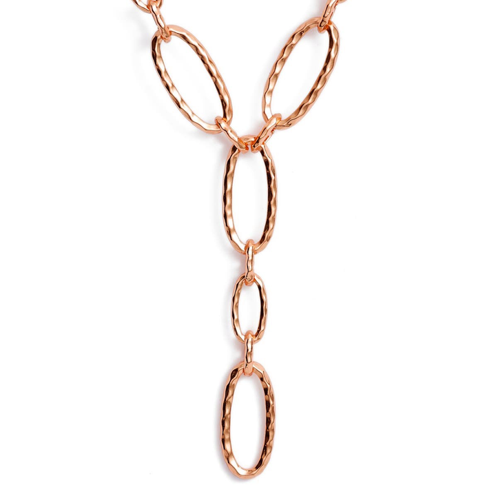 Large Oval Links Y Necklace