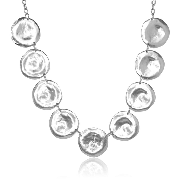 Large Discs Collar Necklace