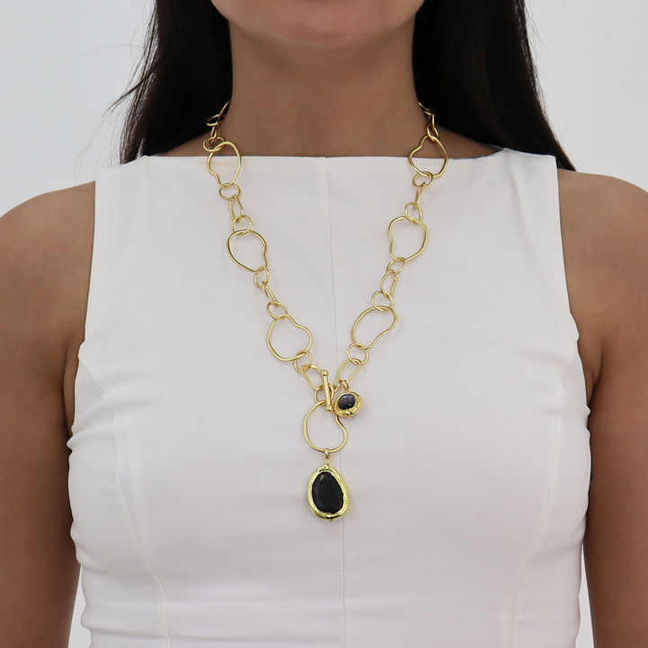 Vivid Gem X Coriandoli Y Necklace