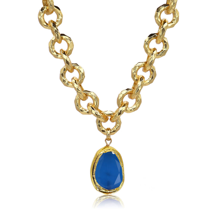 Vivid Gem X Luxurious Link Necklace