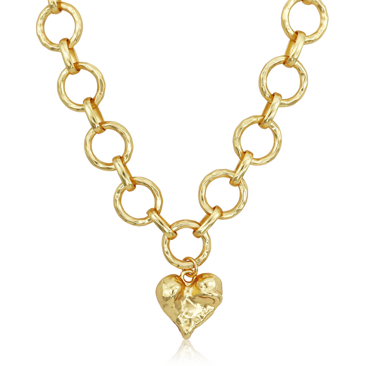 Molten Heart Necklace