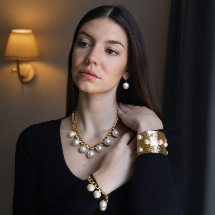 Maxi Pearl Earrings