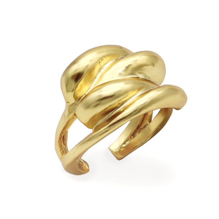 Soft Wave Open Ring