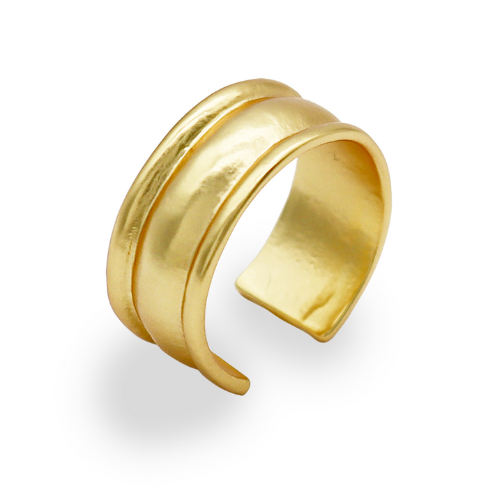 Architectural Dome Band Ring