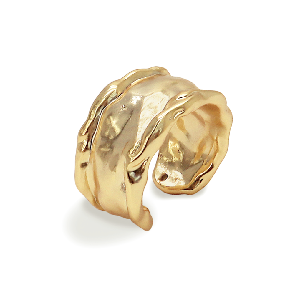 Crumpled Foil Ring - Karine Sultan
