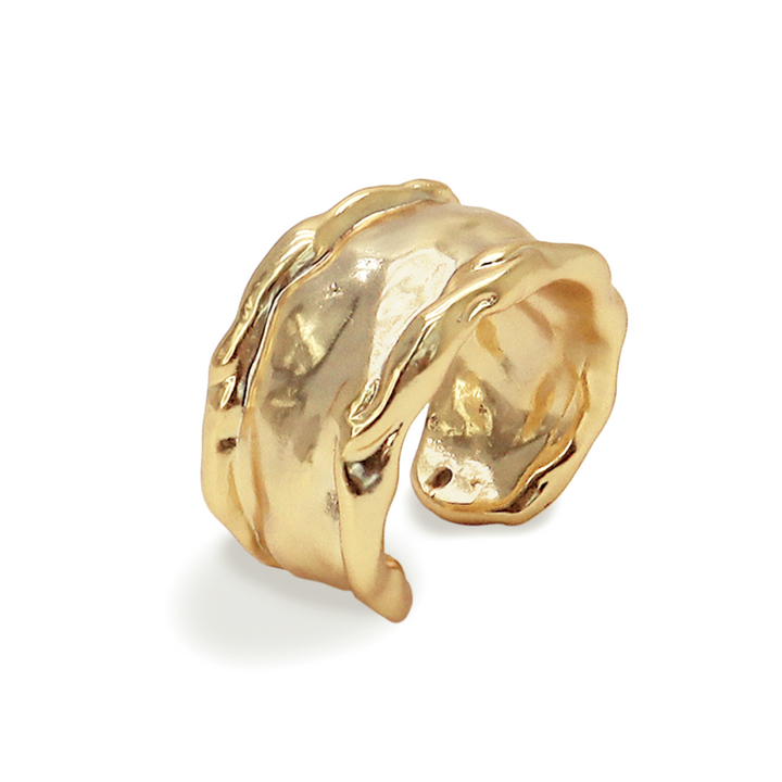 Crumpled Foil Ring - Karine Sultan