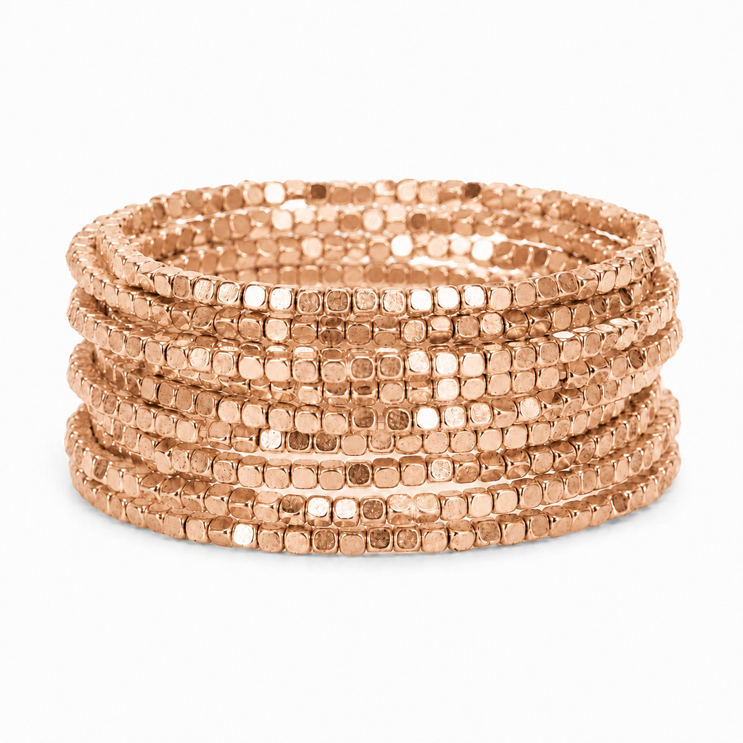 Set of 15 Beaded Bracelets