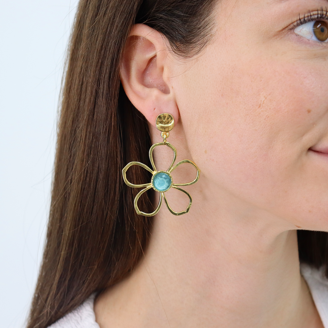 Bloom Drop Earrings
