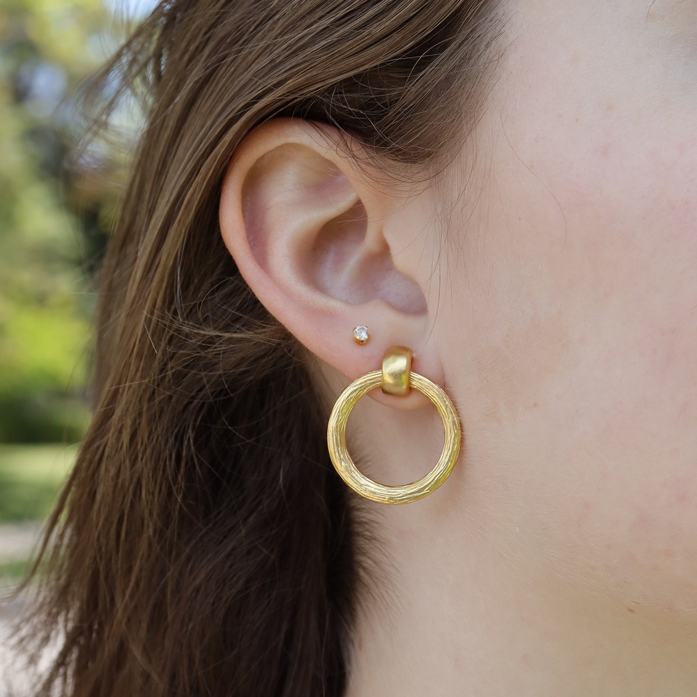 Door knocker earrings - Karine Sultan