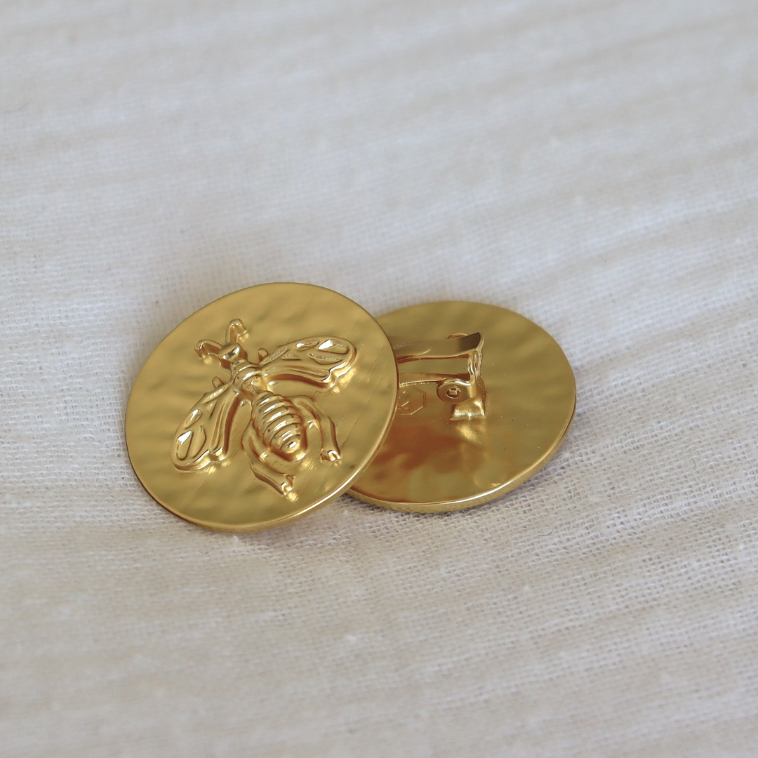 Queen Bee Clip-on Earrings