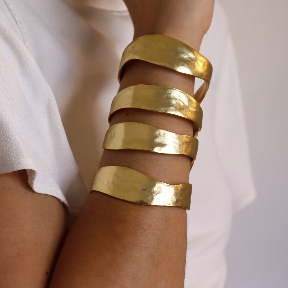 Four row cuff - Karine Sultan